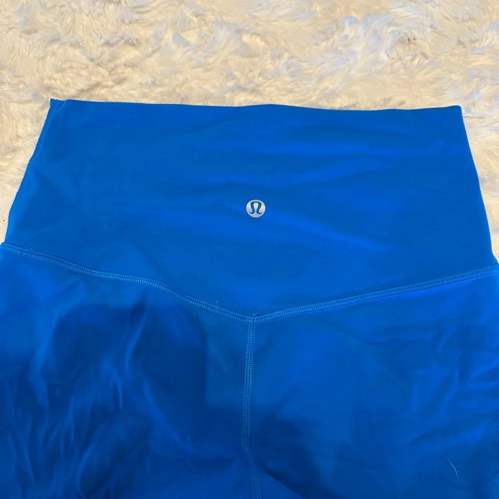 Blue lululemon align shorts - Picture 5 of 5